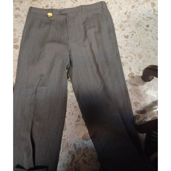 Santorelli Pants Santorelli Mens Slacks New Romeo Sz 36 Gray Poshmark